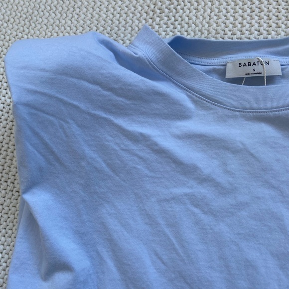 Babaton Shoulder Pad Tee - Picture 2 of 6